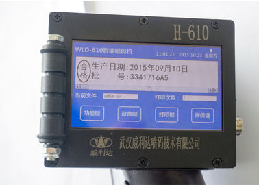 Китай Высота печати машины 12.7MM кодера Inkjet высокой эффективности Handheld портативная поставщик